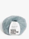 Wool And The Gang Take Care Mohair, 50g, Blue Chalk