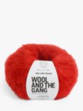 Wool And The Gang Take Care Mohair, 50g, Lipstick Red