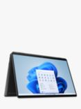 HP Spectre x360 16-f2000na Convertible Laptop, Intel Core i7 Processor, 16GB RAM, 1TB SSD, 16" UHD+ OLED Touch Screen, Black