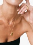 Monica Vinader Heart Locket Chain Necklace