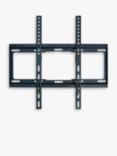 One For All WM2411 Flat Fixed TV Bracket for TVs up to 65”, Black