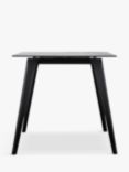 Gallery Direct Lilia 6 Seater Dining Table, Black