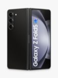 Samsung Galaxy Z Fold5, 5G Foldable Smartphone, 12GB RAM, 7.6", Galaxy AI, 5G, SIM Free, 256GB, Phantom Black