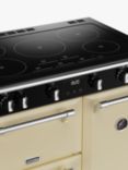 Stoves Richmond Deluxe 90cm Electric Range Cooker with Induction Hob, Classic Cream