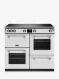 Stoves Richmond Deluxe 100cm Electric Range Cooker with Induction Hob, Icy White