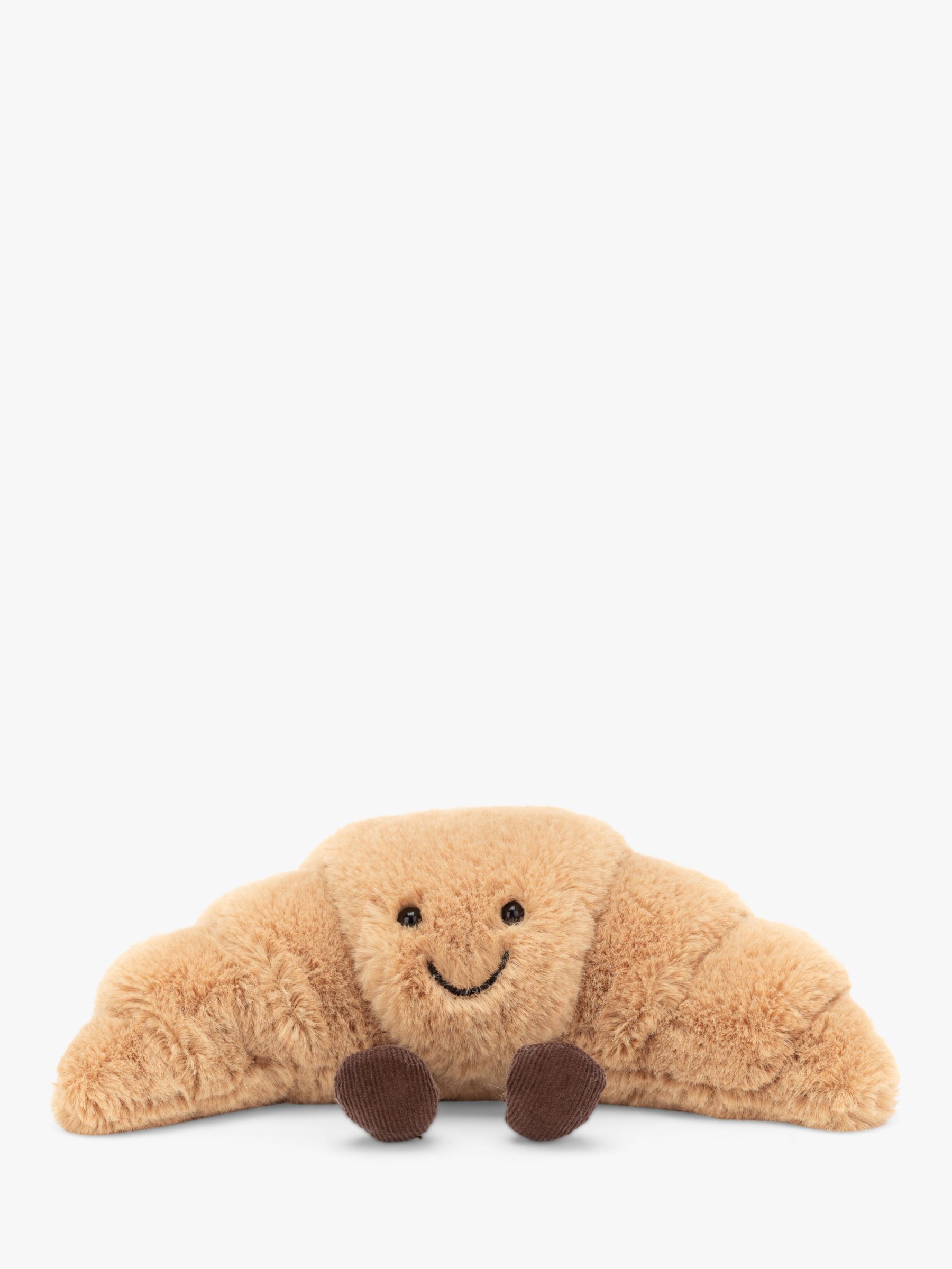 Jellycat Amuseable Croissant Soft Toy, Small, Multi