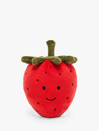 Jellycat Fabulous Fruit Strawberry Soft Toy, Original, Multi