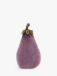Jellycat Vivacious Vegetable Aubergine Soft Toy, Original, Multi