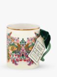 William Morris At Home Festive Peacocks Mug, 325ml, Multi