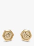Olivia Burton Bee & Honeycomb Stud Earrings, Gold