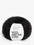 Wool And The Gang Take Care Mohair, 50g, Space Black