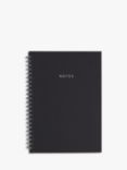 John Lewis ANYDAY 2.0 A5 Spiral Notebooks, Set of 2, Black