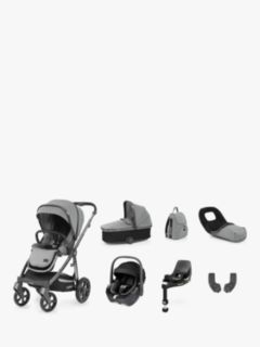 Oyster 3 Pushchair, Carrycot & Maxi-Cosi Pebble Luxury Travel System Bundle, Spearmint