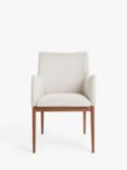 John Lewis Cara Dining Armchair, Natural/American Black Walnut