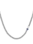 Tommy Hilfiger Men's Interlinked Chain Necklace, Silver