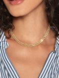 Tommy Hilfiger Link Chain Necklace, Gold