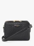 Aspinal of London Plain Weave Leather Camera Bag