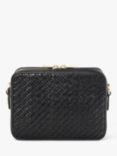 Aspinal of London Plain Weave Leather Camera Bag