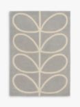 Orla Kiely Linear Stem Rug, Grey, L230 x W160 cm