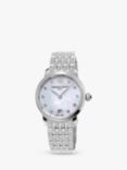 Frederique Constant FC-220MPWD1S26B Women's Slimline Watch, Silver