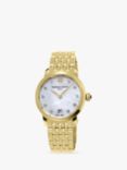 Frederique Constant FC-220MPWD1S25B Women's Slimline Watch, Gold