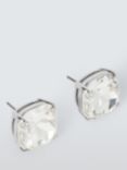 kate spade new york Square Glass Stud Earrings, Silver