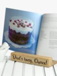 Treat Republic Personalised Oak Single Kitchen Recipe Book or Tablet Holder, Brown