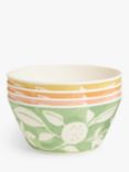 John Lewis Orangery Melamine Cereal Bowl, Set of 4, 14.7cm, Multi