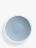 John Lewis Aster Shaped Fine China Side Plate, 19cm, Blue/White