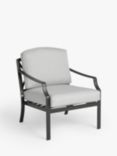 John Lewis Marlow Aluminium 2-Seater Garden Bistro Table & Chairs Set, Grey