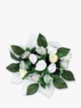 Babyblooms Welcome Baby Clothes Posy Bouquet, White