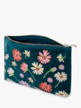 Elizabeth Scarlett Wild Flower Everyday Pouch, Rich Blue