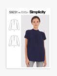 Simplicity Misses' Blouses Sewing Pattern, S9231