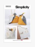 Simplicity Craft Bag Sewing Pattern, S9332