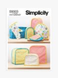 Simplicity Appliance Cover and Kitchen Textiles Sewing Pattern, S9303