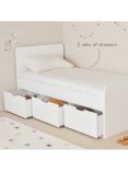 Great Little Trading Co Stowaway Single Storage Bed with 6 Drawers