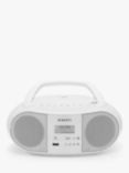 Roberts ZoomBox 4 DAB/DAB+/FM/CD Bluetooth Radio, White