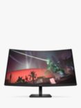 HP OMEN 32c Quad HD Curved HDR Gaming Monitor, Black