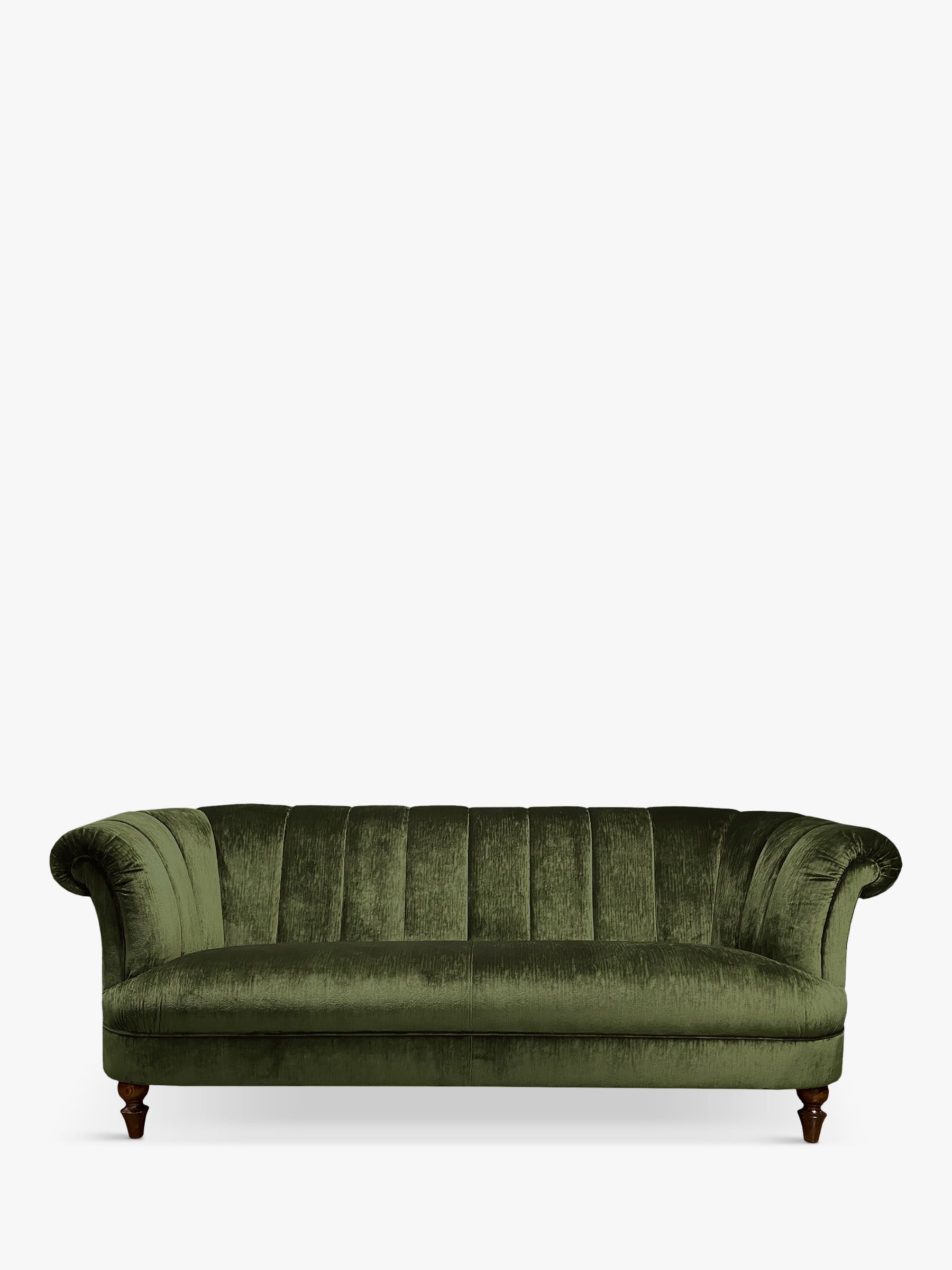 Carmen Range, Spink & Edgar by Tetrad Carmen Grand 4 Seater Sofa, Dark Leg, Lafayette Olive