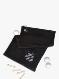 Solesmith Personalised Golf Towel, Black