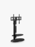 Alphason Argon Oval Pedestal TV Stand with Mount for TVs up to 50”, Black