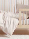 Bedfolk Toddler Duvet Cover Set, 140 x 120cm, Rose