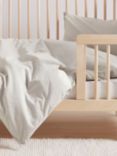 Bedfolk Toddler Duvet Cover Set, 140 x 120cm, Clay
