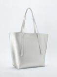 John Lewis ANYDAY Sia East/West Minimal Tote Bag, Silver