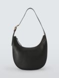 John Lewis Leather Smart Buckle Shoulder Bag