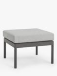 John Lewis Chunky Weave Square Garden Coffee Table/Footstool