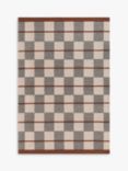 John Lewis Betula Checkerboard Rug, L180 x W120 cm, Orange/Multi
