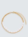 John Lewis Gemstones & Pearls Fine Pearl Bracelet