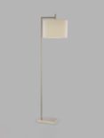 John Lewis Blakely Floor Lamp, Satin Chrome