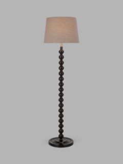 John Lewis Bobbin Floor Lamp, Black
